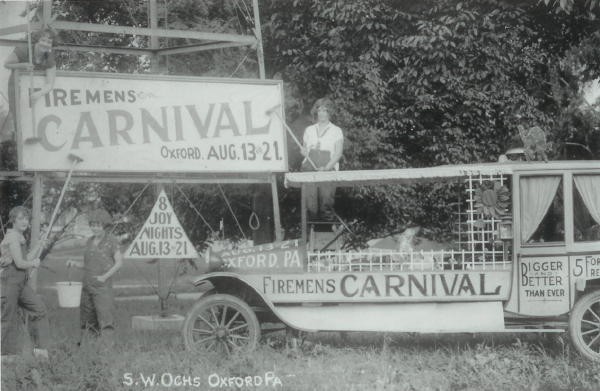 A Carival advertisement from the 1920's.