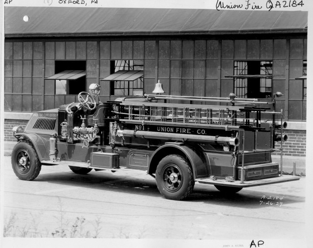 The 1927 Mack &quot;Bulldog&quot; Pumper.