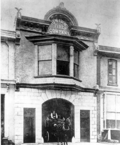 The Market Street firehouse.