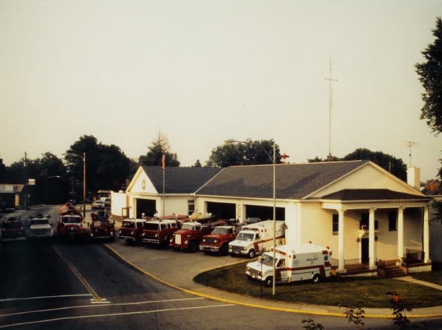 Company group picture in 1984.