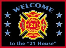 A copy of the new rugs around the firehouse.