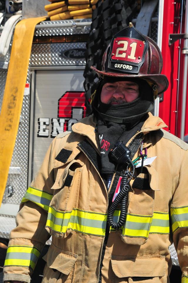 Firefighter Frank Hersh