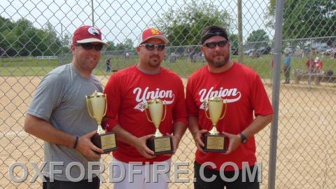 Trophies were awarded to all 3 organizations that participated.  Photo courtesy of chesco_area_fire_photography 