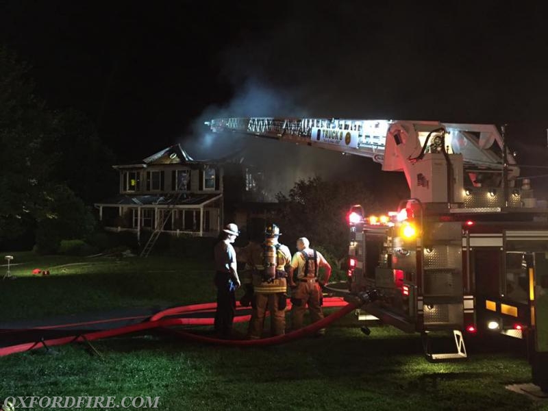 House Fire in Cecil County - Union Fire Company No. 1